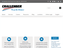 Tablet Screenshot of challenger.com